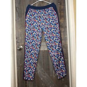 RARE Rag & Bone Women's Medium Floral Print Pants with Side Zips